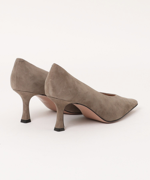 qualite(カリテ)の「【PELLICO】DAMAスクエアトゥパンプス(パンプス・レディース・グレイッシュベージュ・38/37)」の3枚目の写真