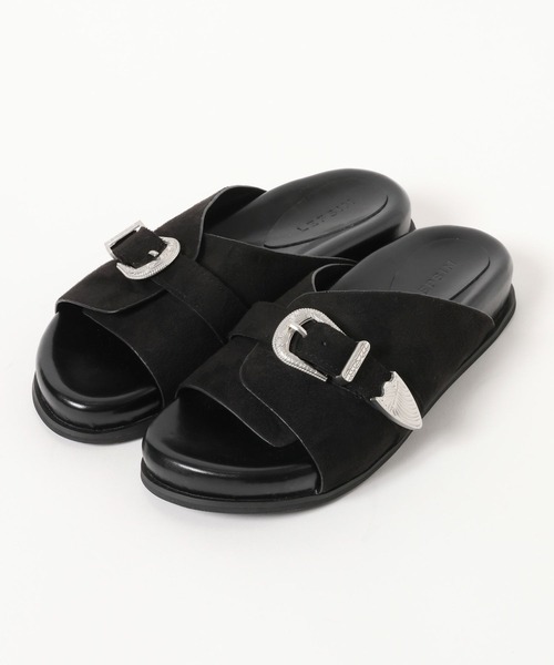 LEPSIM(レプシィム)の「ウェスタンスライドサンダル 494443(サンダル・レディース・サンドベージュ/ブラック・MEDIUM/LARGE)」の14枚目の写真