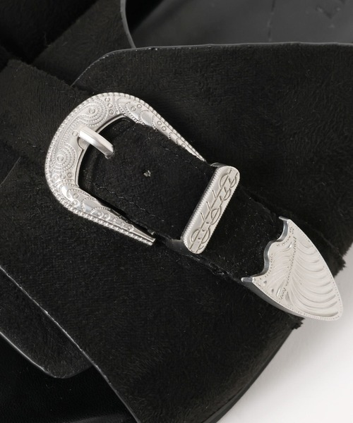 LEPSIM(レプシィム)の「ウェスタンスライドサンダル 494443(サンダル・レディース・サンドベージュ/ブラック・MEDIUM/LARGE)」の22枚目の写真