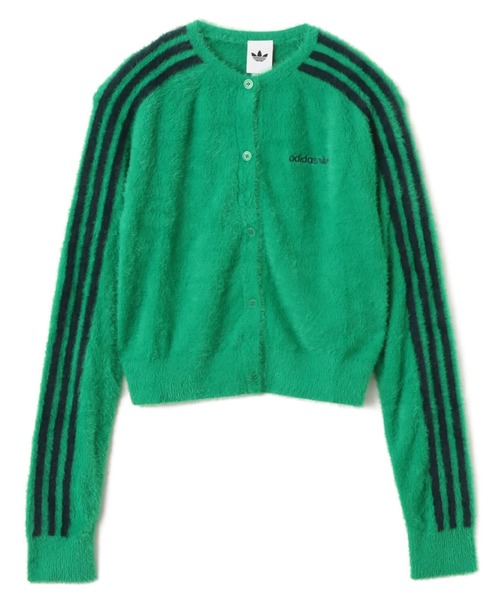 adidas フラッフィーニットカーディガン　MAXサイズ adidas｜【公式】アディダス adidas フラッフィー ニット