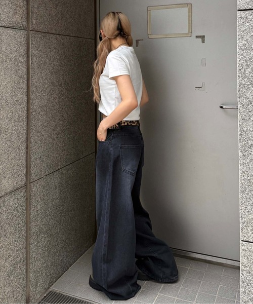 ワイドカーブカラーデニム（デニムパンツ）｜sedacle（セダクル