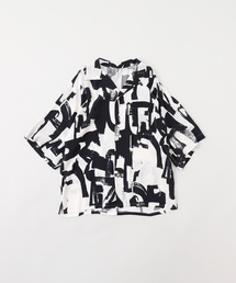 m’s braque (エムズ ブラック) アロハシャツ パターン