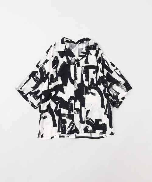 m's braque (エムズ ブラック) アロハシャツ パターン（シャツ