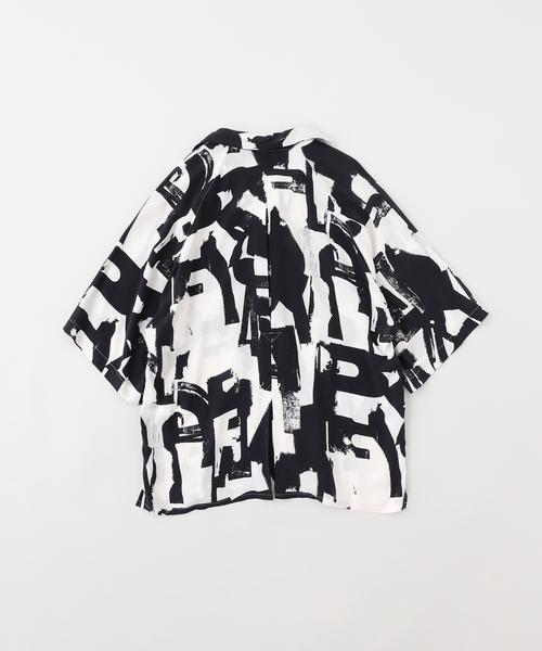 エムズブラック アロハシャツ 鳥獣人物戯画 msbraque bshop エムズブラック アロハシャツ 鳥獣人物戯画 msbraque bshop