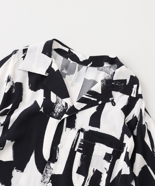 エムズブラック アロハシャツ 鳥獣人物戯画 msbraque bshop NEW ARRIVALS】 . 『m's braque』