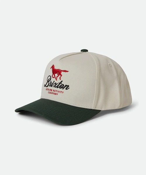 BRIXTON(ブリクストン)の「BRIXTON/ブリクストン LEISURE ACTIVITY MP SNPK キャップ メンズ 夏物 夏服(キャップ・メンズ・ネイビー/グリーン・ONE SIZE)」の16枚目の写真