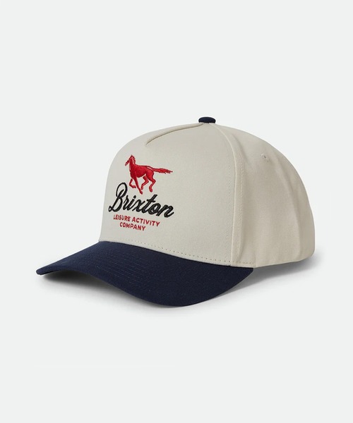 BRIXTON(ブリクストン)の「BRIXTON/ブリクストン LEISURE ACTIVITY MP SNPK キャップ メンズ 夏物 夏服(キャップ・メンズ・ネイビー/グリーン・ONE SIZE)」の19枚目の写真
