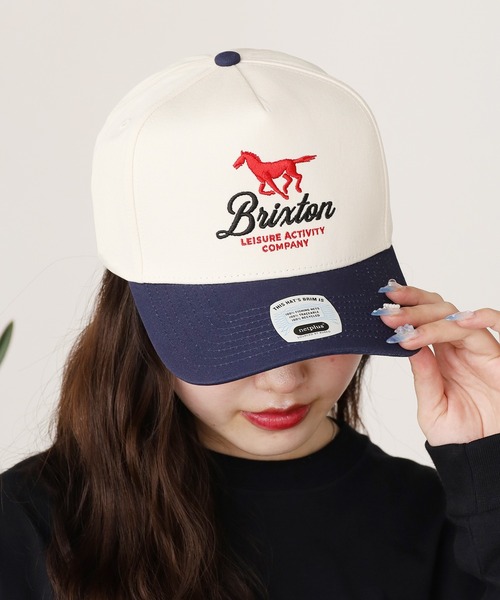 BRIXTON(ブリクストン)の「BRIXTON/ブリクストン LEISURE ACTIVITY MP SNPK キャップ メンズ 夏物 夏服(キャップ・メンズ・ネイビー/グリーン・ONE SIZE)」の20枚目の写真