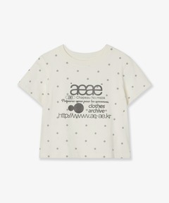 WEB LOGO DOT T-SHIRTS（Tシャツ/カットソー）｜aeae