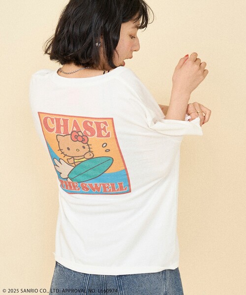 ハローキティサーファー SANRIO/サンリオ SANRIO 'HELLO KITTY' SUMMER サーフTシャツ