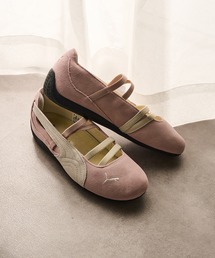 PUMA(v[})́yPUMAzSPEEDCAT BALLET SD WNS / METALLIC WNS Xs[hLbg oG(Xj[J[)