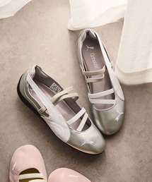 PUMA(v[})́yPUMAzSPEEDCAT BALLET SD WNS / METALLIC WNS Xs[hLbg oG(Xj[J[)