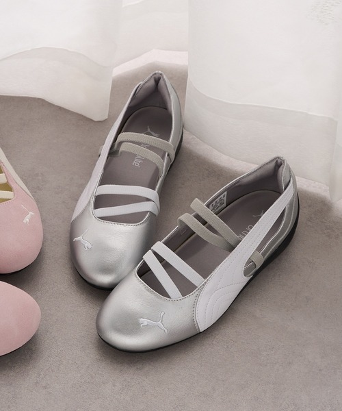 バレエ SPEEDCAT BALLET SD WNS 22cm PUMA スニーカー 「PUMA」SPEEDCAT BALLET SD WNS / METALLIC