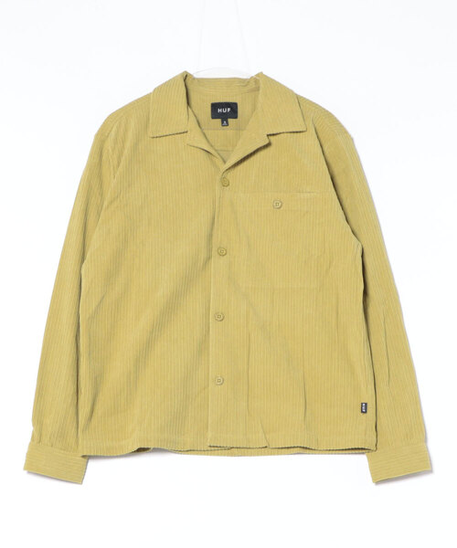 HUF(ハフ)の「【HUF】HUF CO CORDUROY OVERSHIRT BU00192(その他アウター・メンズ・ブルー/ベージュ・XL/L/M/S)」の1枚目の写真