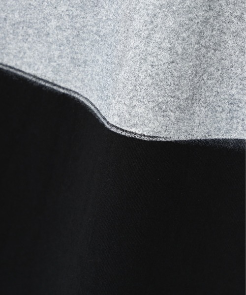 MHL.(エムエイチエル)の「LIGHT COTTON JERSEY TOP(Tシャツ/カットソー・メンズ・ブラック/ホワイト・LARGE/MEDIUM)」の12枚目の写真