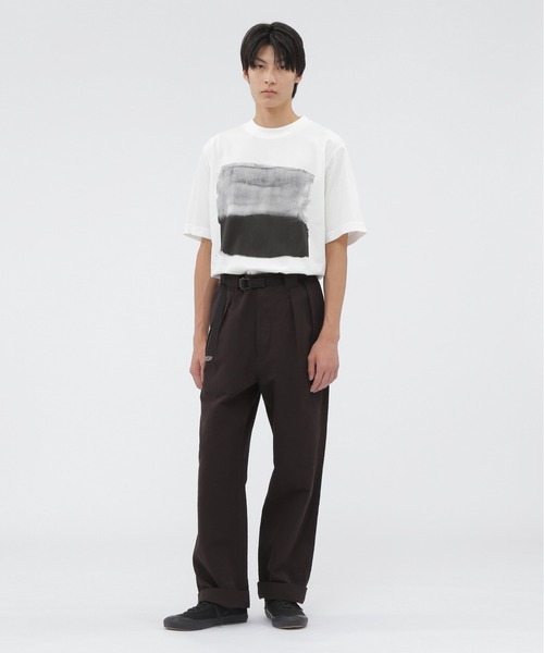 MHL.（エムエイチエル）の「LIGHT COTTON JERSEY TOP（Tシャツ
