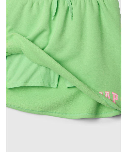 GAP（ギャップ）の「GAPロゴ プルオンミニスカート・スコート (キッズ)（スカート・キッズ・オフホワイト/グリーン・110cm/120cm/130cm/140cm/150cm/160cm）」の5枚目の写真