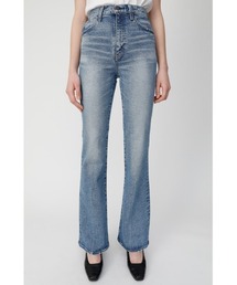 moussy ブーツカットデニム　デニムブルー L Azul by Moussy ブーツカットデニム - メルカリ