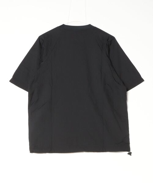 NEW BALANCE(ニューバランス)の「NB Grey ウーブン Tシャツ(Tシャツ/カットソー・メンズ・スカイブルー/ブラック・SMALL/XX-LARGE/X-LARGE/LARGE/MEDIUM)」の12枚目の写真