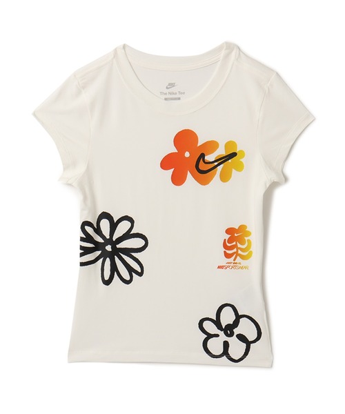 NIKE（ナイキ）の「NIKE AS  W NSW SS TEE BABY GRX SPD / ナイキ ウィメンズ NSW BABY GRX SPD S/S Tシャツ 【SP】（Tシャツ/カットソー・レディース・ブラック/ホワイト・L/M/S）」の9枚目の写真