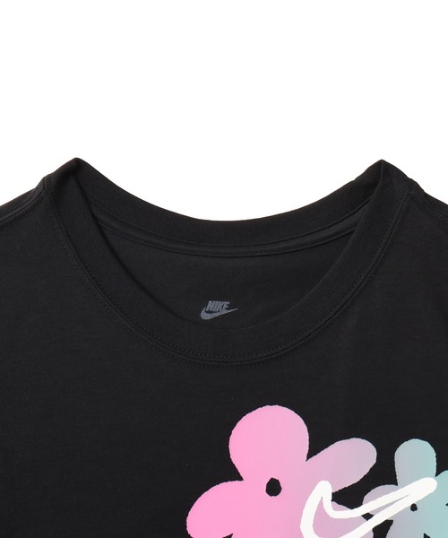 NIKE（ナイキ）の「NIKE AS  W NSW SS TEE BABY GRX SPD / ナイキ ウィメンズ NSW BABY GRX SPD S/S Tシャツ 【SP】（Tシャツ/カットソー・レディース・ブラック/ホワイト・L/M/S）」の6枚目の写真