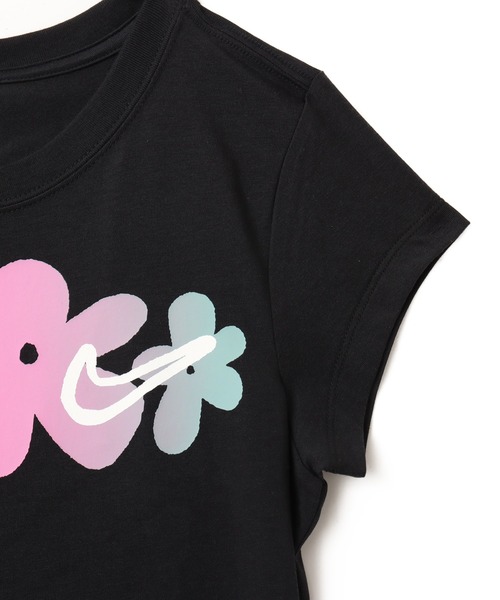 NIKE（ナイキ）の「NIKE AS  W NSW SS TEE BABY GRX SPD / ナイキ ウィメンズ NSW BABY GRX SPD S/S Tシャツ 【SP】（Tシャツ/カットソー・レディース・ブラック/ホワイト・L/M/S）」の7枚目の写真