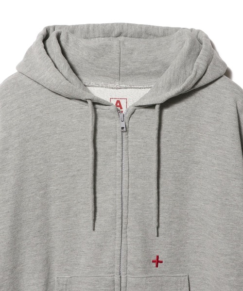 ESTNATION（エストネーション）の「aftersunshine / スウェット フーディー（パーカー・メンズ・ライトグレー/チャコールグレー・LARGE/MEDIUM）」の7枚目の写真