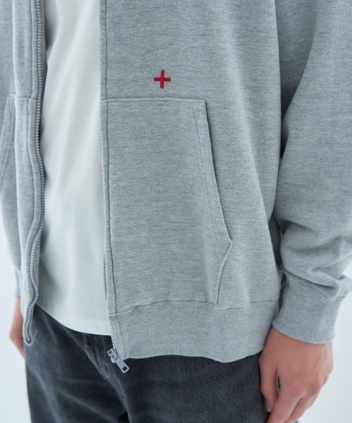 ESTNATION（エストネーション）の「aftersunshine / スウェット フーディー（パーカー・メンズ・ライトグレー/チャコールグレー・LARGE/MEDIUM）」の11枚目の写真