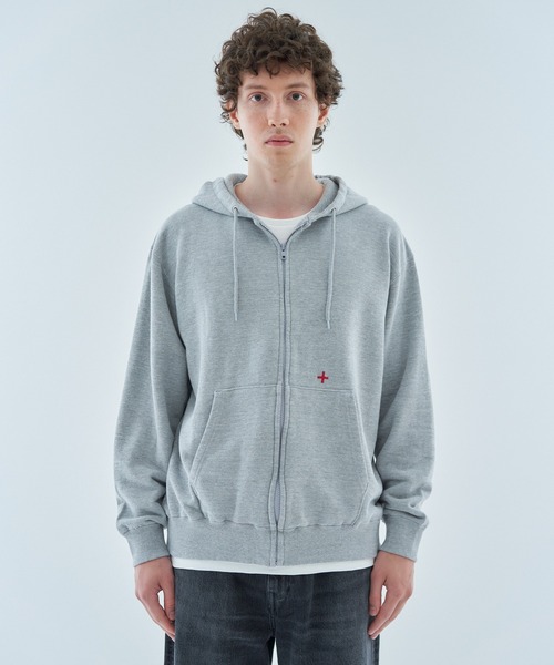 ESTNATION（エストネーション）の「aftersunshine / スウェット フーディー（パーカー・メンズ・ライトグレー/チャコールグレー・LARGE/MEDIUM）」の12枚目の写真