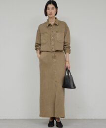 GALLARDAGALANTE | 【セットアップ対応】リヨセルスリットスカート(スカート)