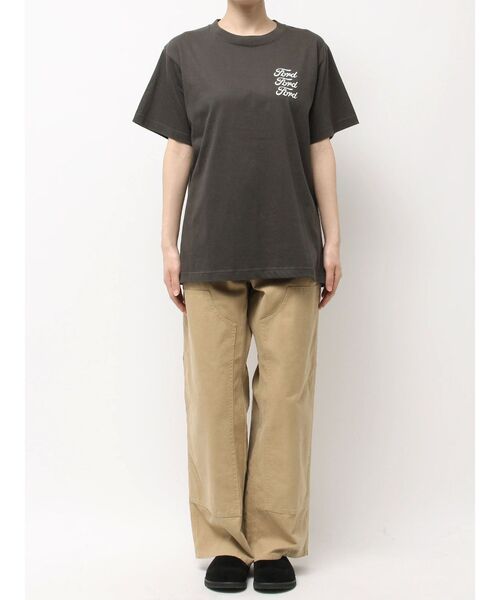 Ungrid（アングリッド）の「FordロゴTee（Tシャツ/カットソー・レディース・ピンク/オフホワイト/チャコールグレー・FREE）」の17枚目の写真
