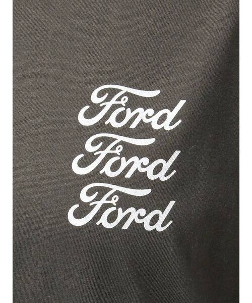 Ungrid（アングリッド）の「FordロゴTee（Tシャツ/カットソー・レディース・ピンク/オフホワイト/チャコールグレー・FREE）」の14枚目の写真