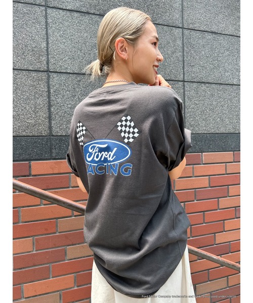 Ungrid /アングリッド  Ford ロゴ Tee  25秋冬 112542701301 (10%OFF&PT5倍) Ungrid (アングリッド)Ford ロゴ Tee 25秋冬【112542701301】T