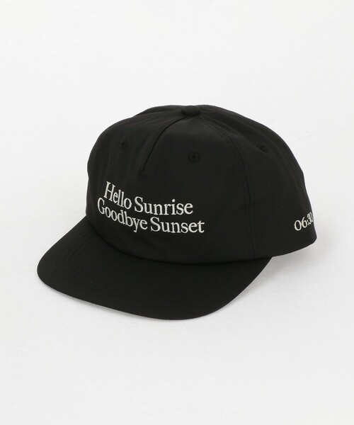 p*9様 HELLO SUNRISE ブラックキャップ p*9様 HELLO SUNRISE ブラックキャップ HELLO SUNRISE Cap | PIEAL