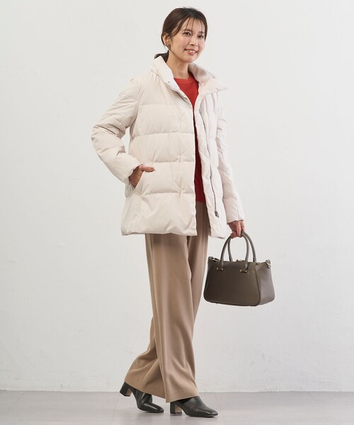 J.PRESS Ladies(J.プレス レディス)の「VIGODA ドルマンスリーブ ニット(ニット/セーター・レディース・オレンジ系/イエロー系/ベージュ系/サックスブルー系・SMALL)」の15枚目の写真