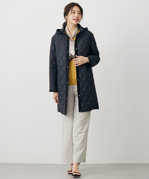 J.PRESS Ladies(J.プレス レディス)の「VIGODA ドルマンスリーブ ニット(ニット/セーター・レディース・オレンジ系/イエロー系/ベージュ系/サックスブルー系・SMALL)」の19枚目の写真