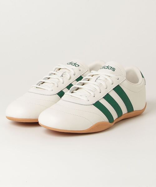 adidas(アディダス)の「アディダス adidas グランドコート ロー(スニーカー・レディース・ホワイト×グリーン・23.0cm/23.5cm/24.0cm/24.5cm/25.0cm)」の4枚目の写真