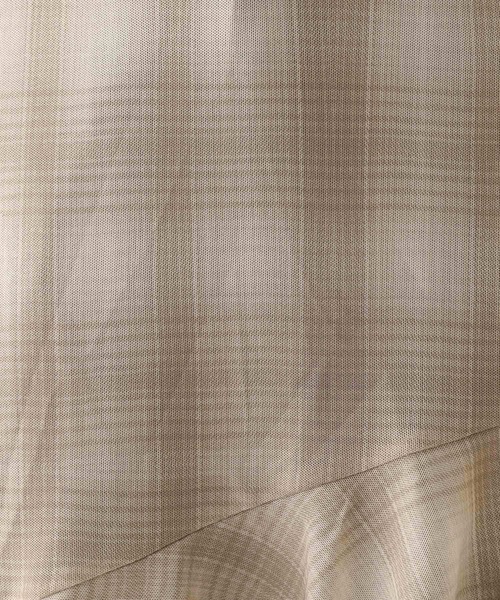 repipi armario（レピピ アルマリオ）の「チェックアシメキャミワンピース（ワンピース・キッズ・ベージュ/ブラック・MEDIUM/LARGE）」の6枚目の写真