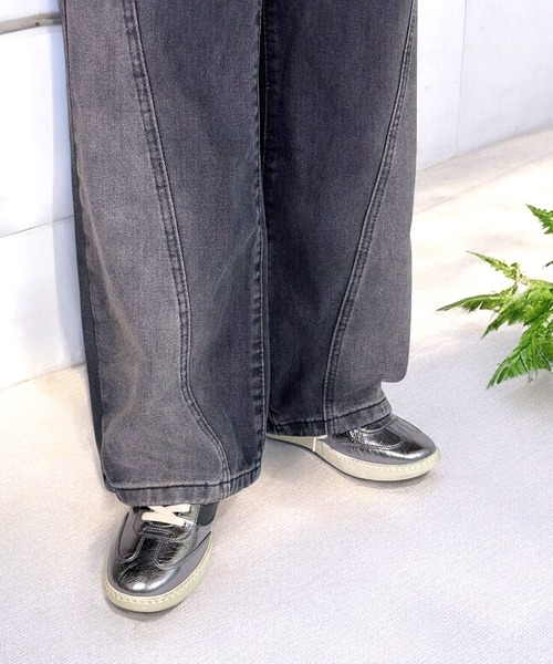 ASH（アッシュ）の「ASH/アッシュ【SUNSET】ローカットスニーカー フラット シルバースニーカー 3.5cmヒール（スニーカー・レディース・ガンメタ/グレー・37/36/35/39/38/40）」の12枚目の写真
