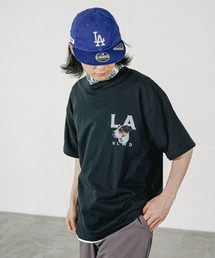 BAYFLOW | ドッグフェイスデザインTシャツ(Tシャツ/カットソー)