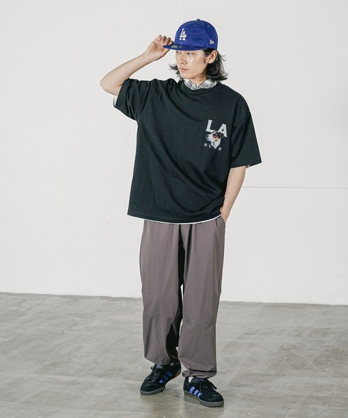 BAYFLOW（ベイフロー）の「ドッグフェイスデザインTシャツ（Tシャツ/カットソー・メンズ・ブラック/ホワイト・LARGE/MEDIUM）」の17枚目の写真