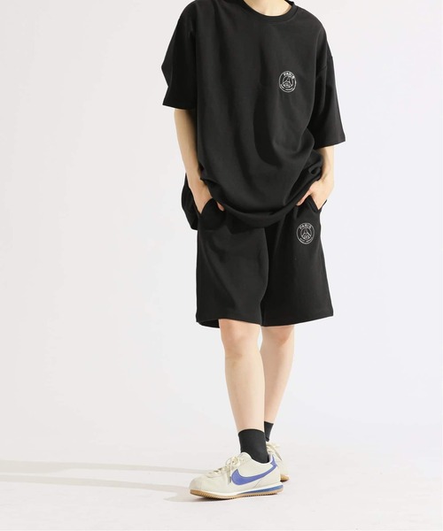 PARIS SAINT-GERMAIN(パリサンジェルマン)の「《追加》【Paris Saint-Germain / パリ・サン=ジェルマン】 JP METALLIC LOGO SHORTS(その他パンツ・メンズ・チャコールグレー/ブラック・MEDIUM/LARGE/X-LARGE)」の7枚目の写真