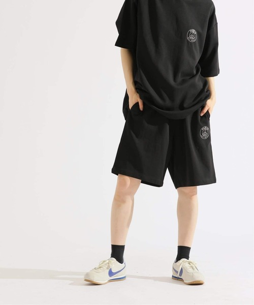 PARIS SAINT-GERMAIN(パリサンジェルマン)の「《追加》【Paris Saint-Germain / パリ・サン=ジェルマン】 JP METALLIC LOGO SHORTS(その他パンツ・メンズ・チャコールグレー/ブラック・MEDIUM/LARGE/X-LARGE)」の8枚目の写真