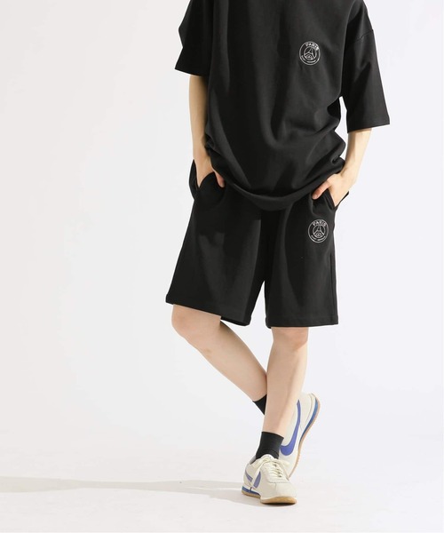 PARIS SAINT-GERMAIN(パリサンジェルマン)の「《追加》【Paris Saint-Germain / パリ・サン=ジェルマン】 JP METALLIC LOGO SHORTS(その他パンツ・メンズ・チャコールグレー/ブラック・MEDIUM/LARGE/X-LARGE)」の9枚目の写真
