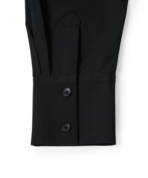 ADAM ET ROPE'(アダムエロペ)の「【一部WEB限定カラー】・【接触冷感】マルチWAYレイヤードシャツスカート(スカート・レディース・ブラック/グレー/ブルー系その他3・36/38)」の9枚目の写真