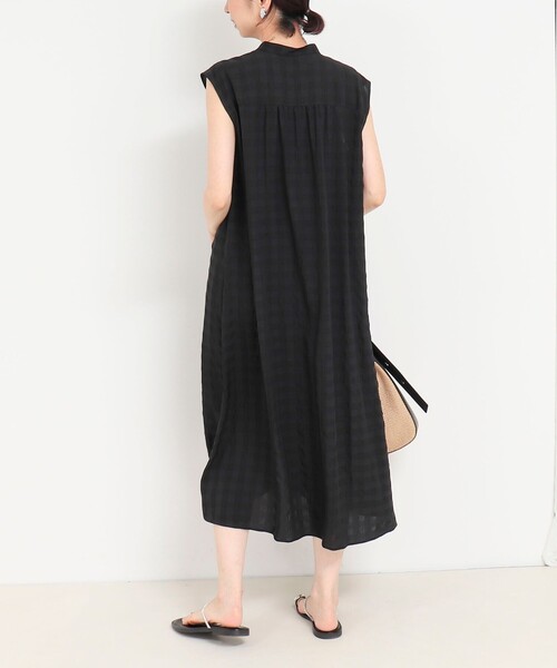 MICO COULIER（ミコクリエ）の「ヴィンテージギンガムワンピース（ワンピース・レディース・ブラウン系その他/ブラック系その他・38）」の15枚目の写真