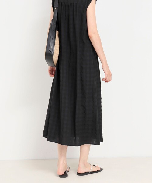 MICO COULIER（ミコクリエ）の「ヴィンテージギンガムワンピース（ワンピース・レディース・ブラウン系その他/ブラック系その他・38）」の18枚目の写真