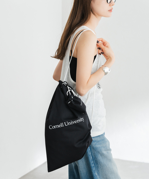 FRAMeWORK（フレームワーク）の「OUT OF FRAMe ランドリーバッグ+Exsmallsize（エコバッグ/サブバッグ・レディース・ブラック/アイボリー/ボルドー・FREE）」の6枚目の写真