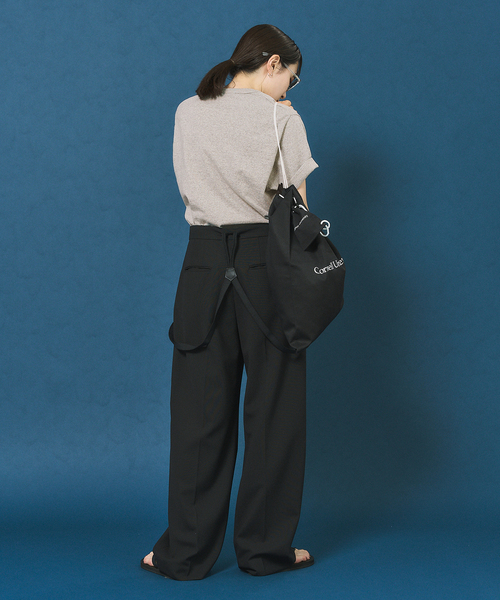 FRAMeWORK（フレームワーク）の「OUT OF FRAMe ランドリーバッグ+Exsmallsize（エコバッグ/サブバッグ・レディース・ブラック/アイボリー/ボルドー・FREE）」の10枚目の写真