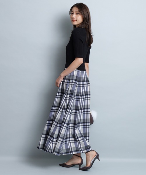 Malvid &Co❤️グリッターチェックスモッキングドレス　ワンピース 楽天市場】【半額クーポン対象】ドッキングワンピース ドレス